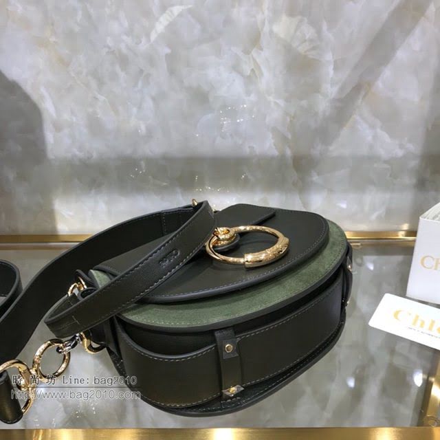 Chloe女包 克洛伊經典Tess圓環小號手袋馬鞍包 Chole肩背斜挎包  jjh1264